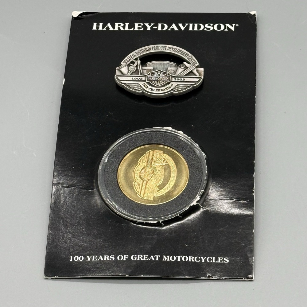 2003 Harley 100th Ann. Willie G Davidson Product Development Ltd Edition Pin